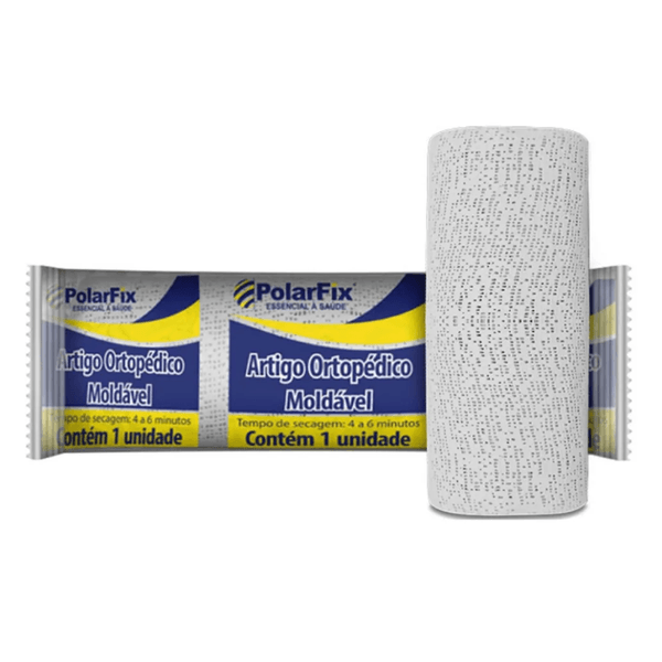 Atadura de gesso Polar fix 12cm X 3m 1 unidade