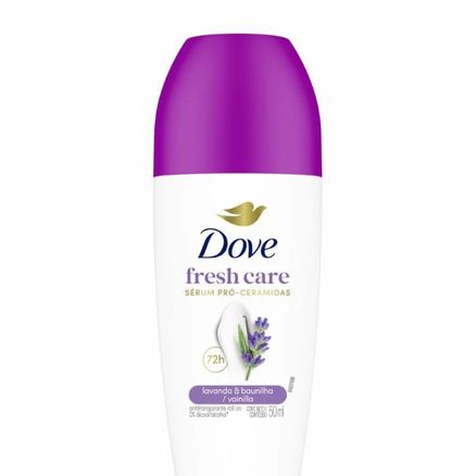 Desodorante Dove Roll-On Fresh Care Lavanda E Baunilha 50 Ml Feminino preço
