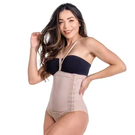 Cinta Cintura Alta Cavada Com Fecho Lateral Epp/38 Biobela 1607 preço