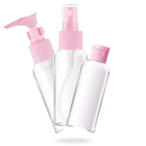 Kit Viagem com Frascos Plásticos 3 Peças Bons Cheff