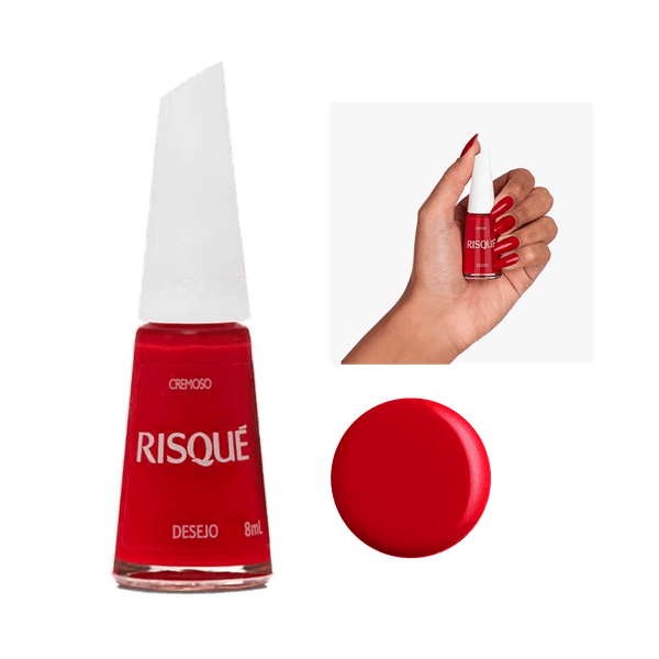 Esmalte Risqué Cremosos Desejo 8ml