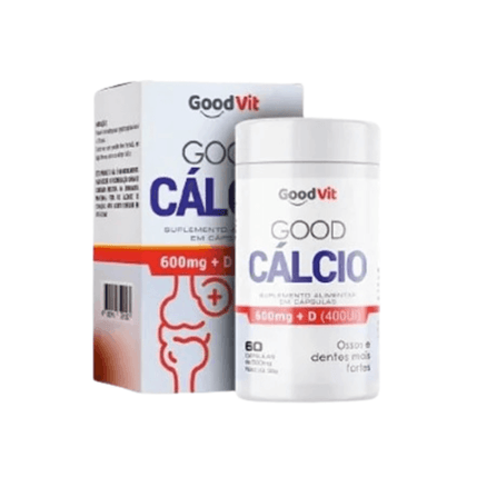 Good Calcio 600 Mg + Vitamina D 400 Ui 60 Cápsulas preço